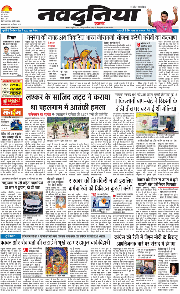 दैनिक जागरण sagar