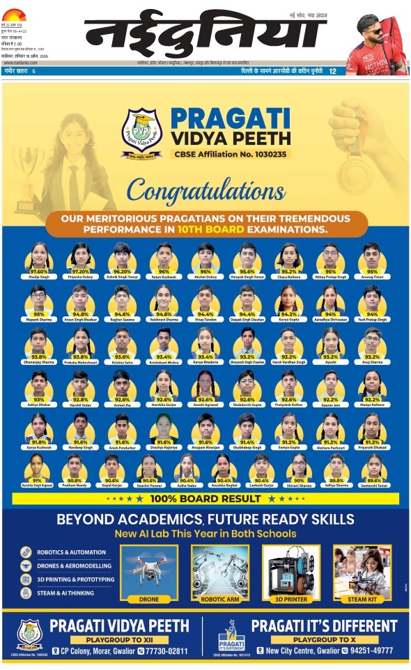 दैनिक जागरण gwalior