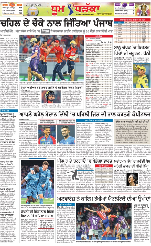 Jagran 16 Apr 2025 Bathinda Edition Newspaper Page 9