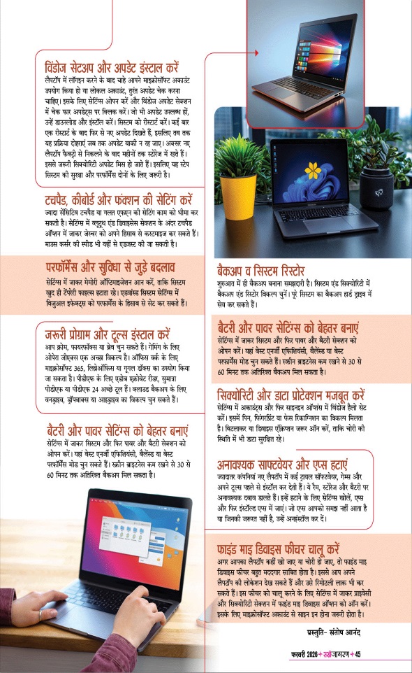 Jagran 01 Feb 2026 Sakhi Edition Magazine Page 45