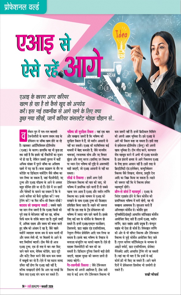 Jagran 01 Feb 2026 Sakhi Edition Magazine Page 58