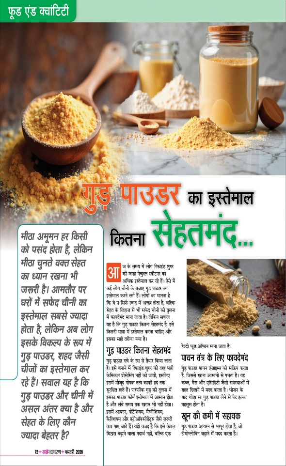 Jagran 01 Feb 2026 Sakhi Edition Magazine Page 72