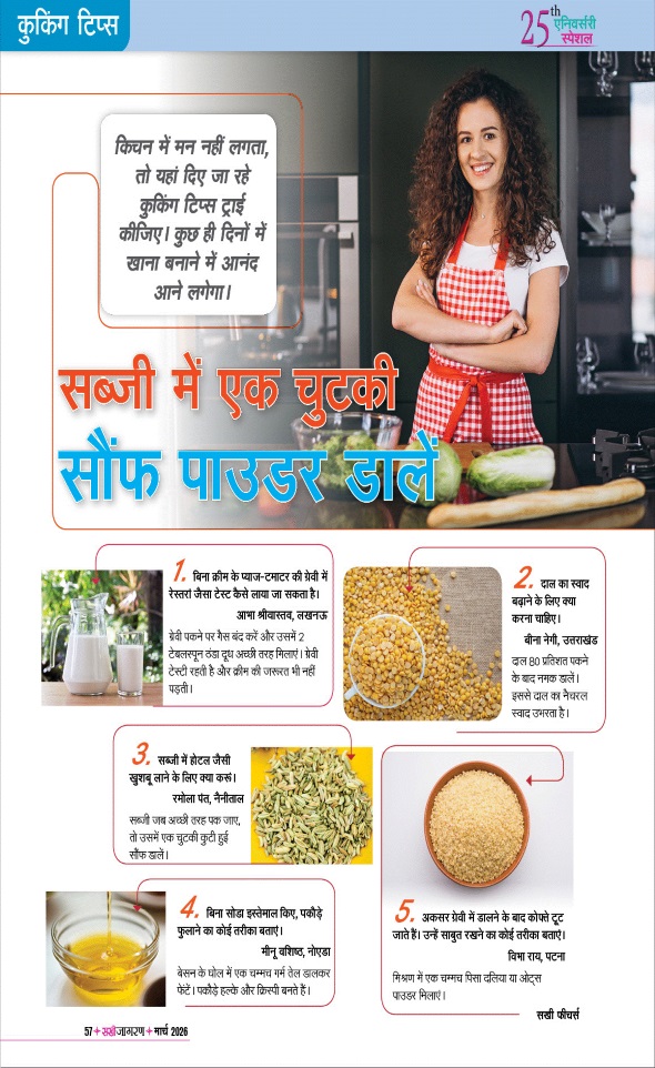 Jagran 01 Mar 2026 Sakhi Edition Magazine Page 57