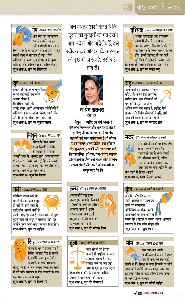 Jagran 01 May 2023 Sakhi Edition Magazine Page 103