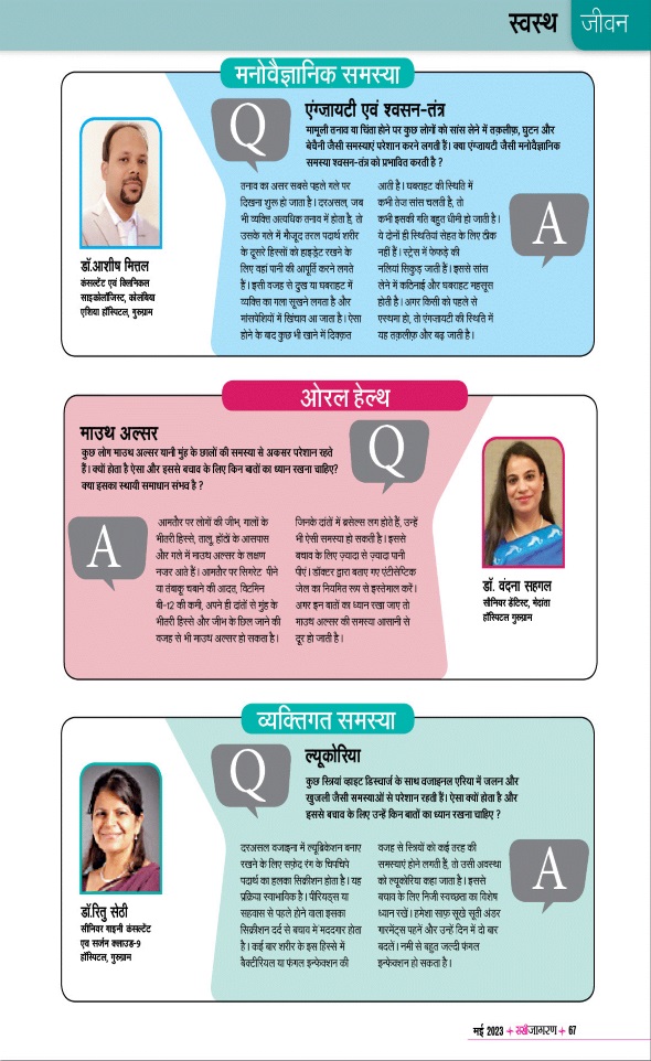 Jagran 01 May 2023 Sakhi Edition Magazine Page 67