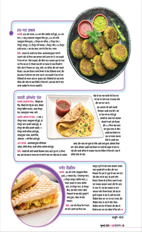 Jagran 01 Jul 2025 Sakhi Edition Magazine Page 29