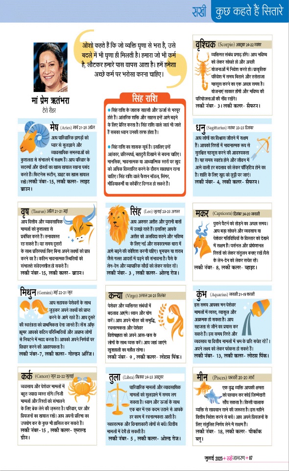 Jagran 01 Jul 2025 Sakhi Edition Magazine Page 87