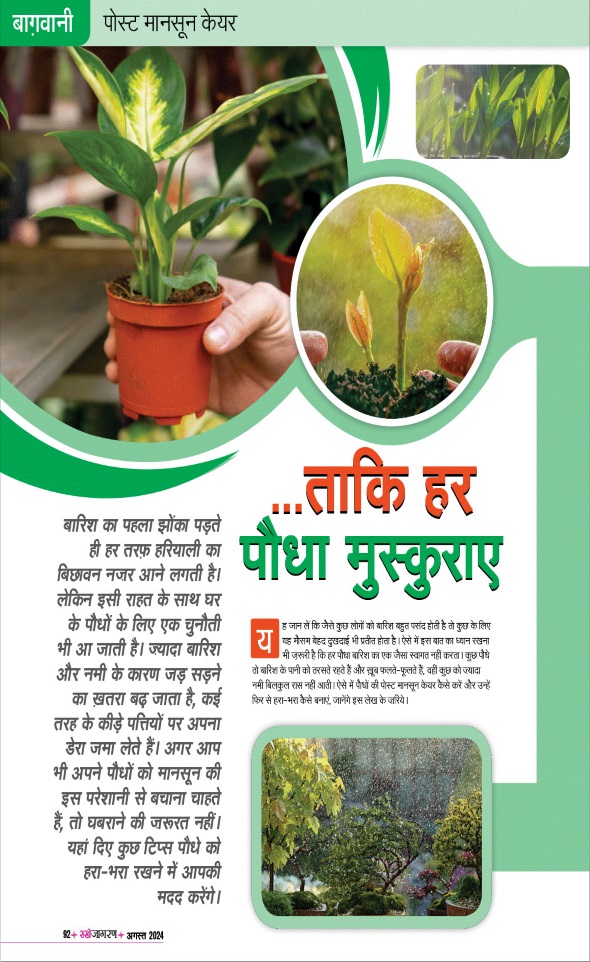 Jagran 01 Aug 2024 Sakhi Edition Magazine Page 92