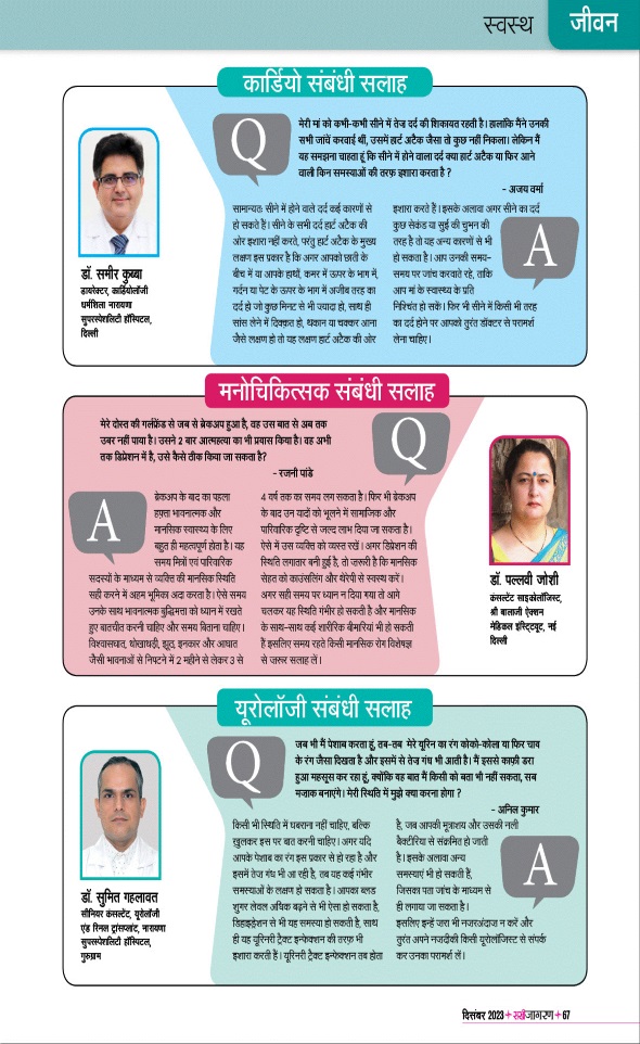 Jagran 01 Dec 2023 Sakhi Edition Magazine Page 67